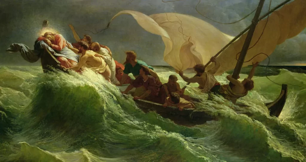 La barque de Pierre, le chef des pêcheurs d’hommes