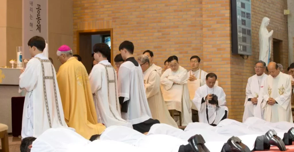La religion catholique se développe en Corée du Sud