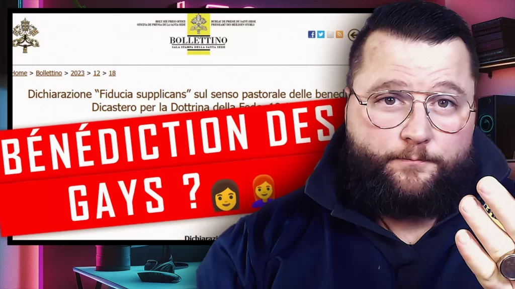 Bénédiction des couples gays par le Vatican ? Discutons-en !