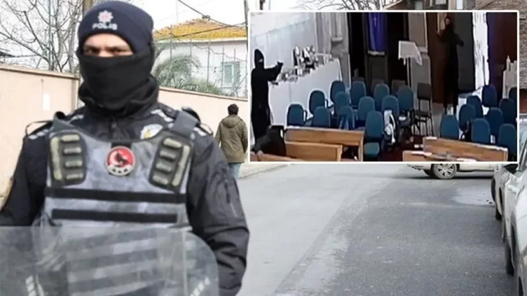 Attaque terroriste contre l&rsquo;église catholique Sainte Marie de Sarıyer