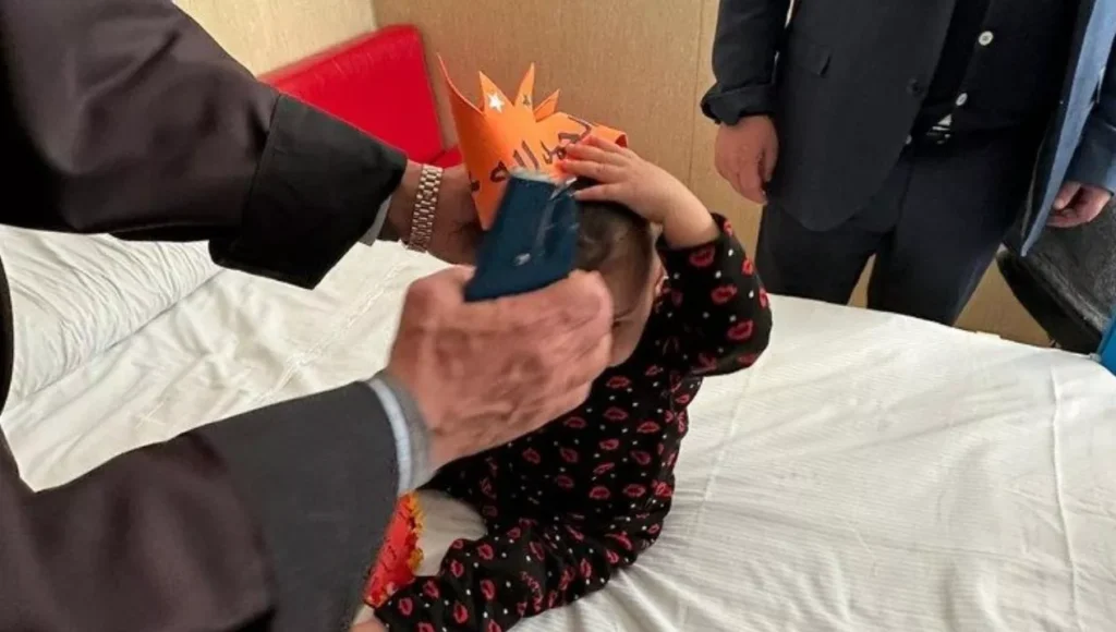 Des enfants de Gaza arrivent à l&rsquo;hôpital de Rome