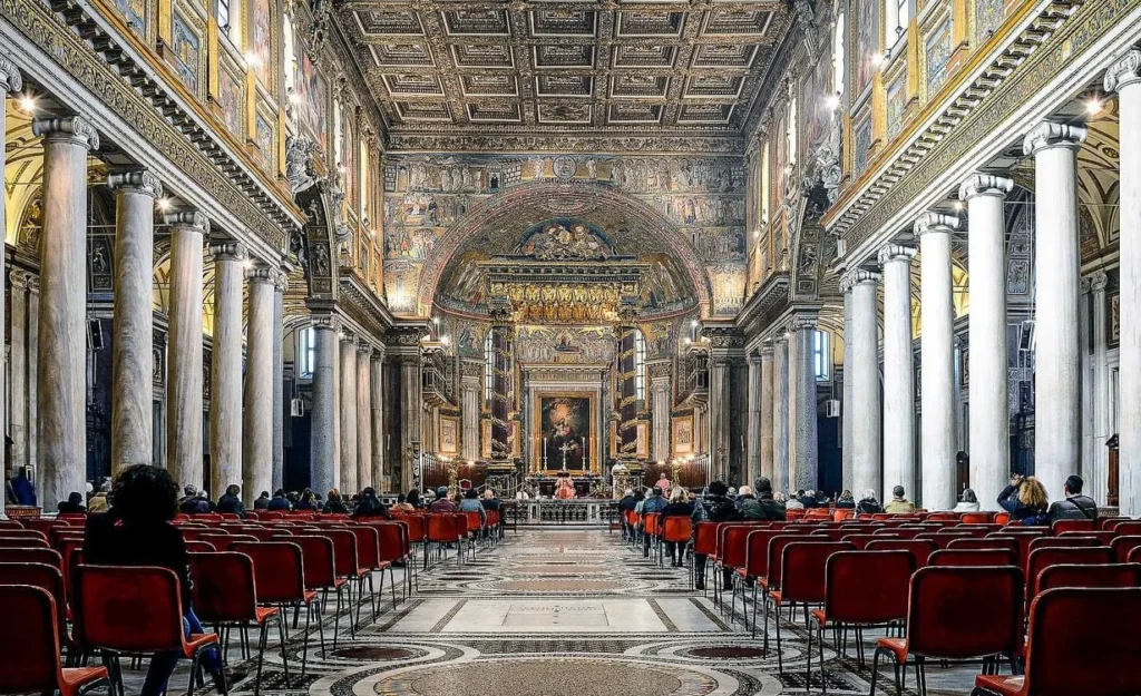 La future tombe du pape François, aux pieds de la Vierge Marie