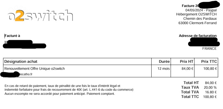 Lecatho renouvellement