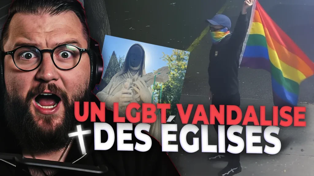 Militant LGBT attaque trois églises catholiques à New York