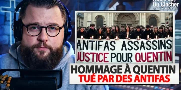 Antifas assassins L'hommage à Quentin à Paris