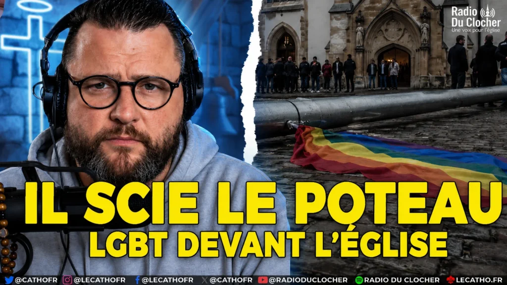 Église profanée, drapeau LGBT scié et IA militaire : le point de rupture