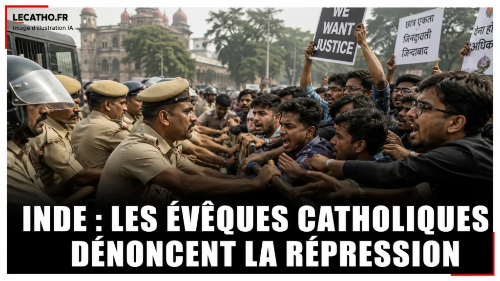 Inde : après la répression des étudiants dénoncée par les évêques, le ministre de l’Éducation démissionne