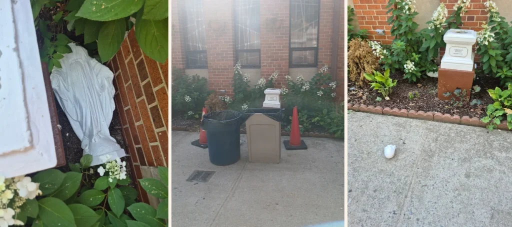 New York : une statue de la Vierge Marie vandalisée à coups de marteau dans une église catholique