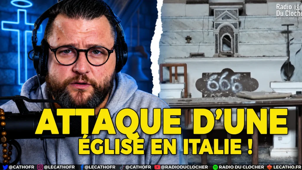Profanation sataniste en Italie, crise en Terre Sainte et Messe traditionnelle : le point de Radio Du Clocher