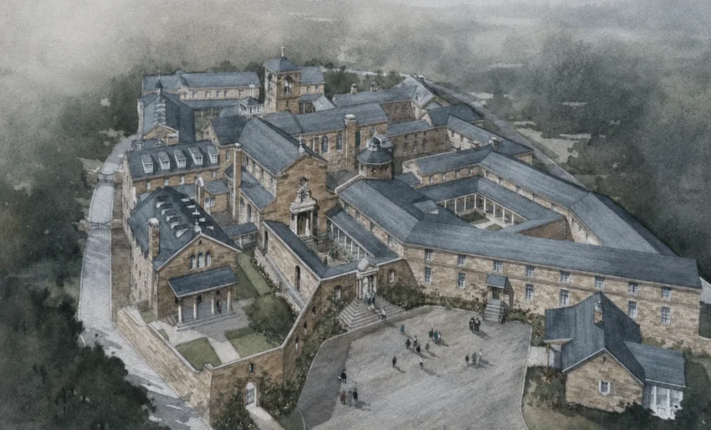 En Pennsylvanie, des carmélites bâtissent un monastère conçu pour durer mille ans