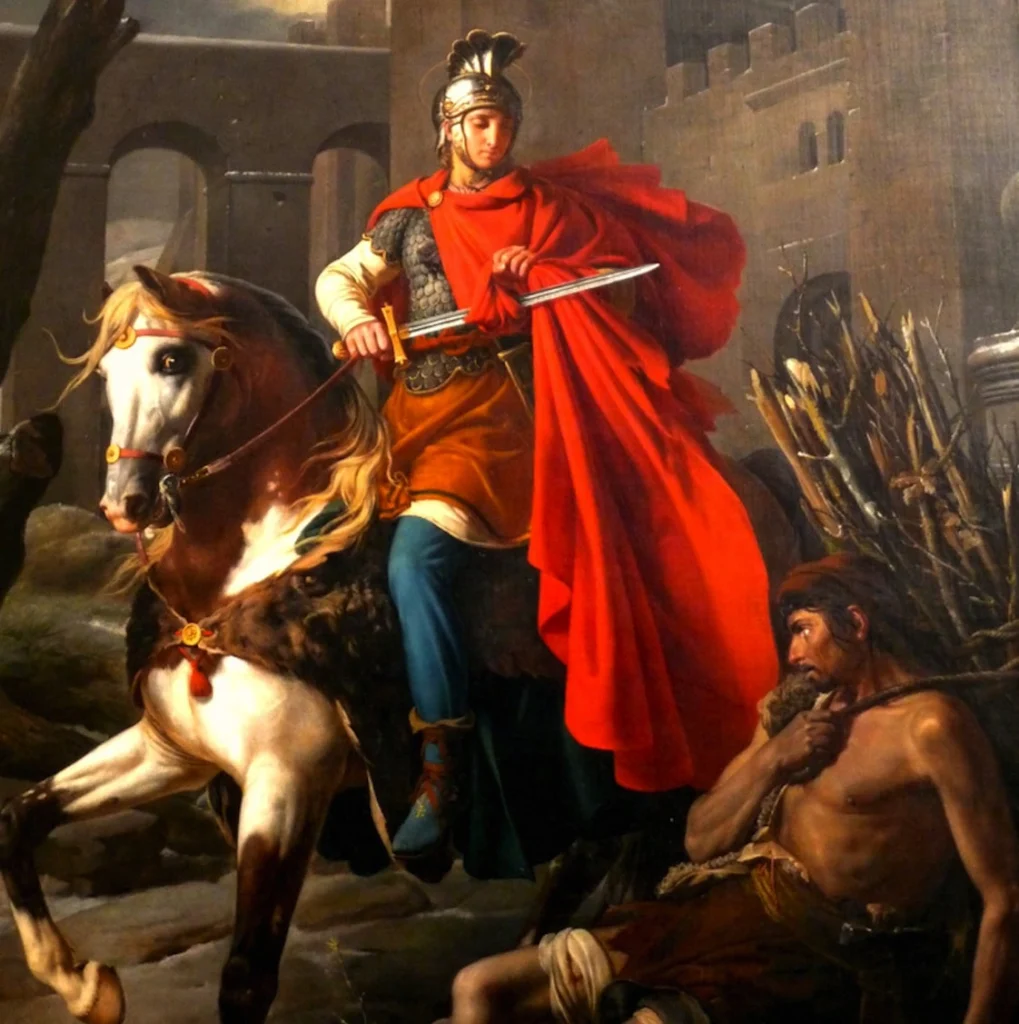 Saint Martin de Tour : soldat romain converti