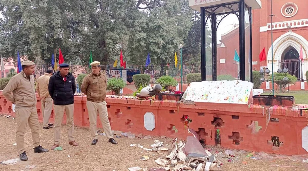 Inde : une statue de Jésus-Christ a été vandalisée devant l&rsquo;église