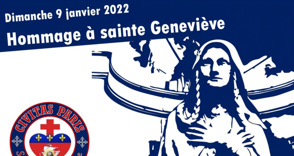 Civitas Paris rend hommage à Sainte Geneviève ce jour à 15h