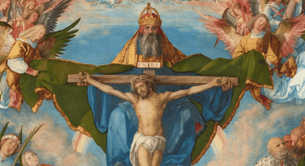 La Sainte Trinité est marquée dans toutes ses œuvres