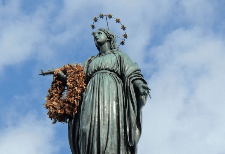 Vénération de la statue de l&rsquo;Immaculée Conception annulée