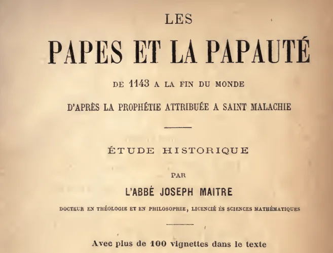 articles 4 Les Papes et la Papauté de 1143 à la fin du monde