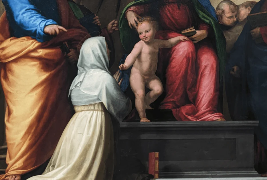 Sainte Catherine de Sienne plaide pour le courage et la lutte