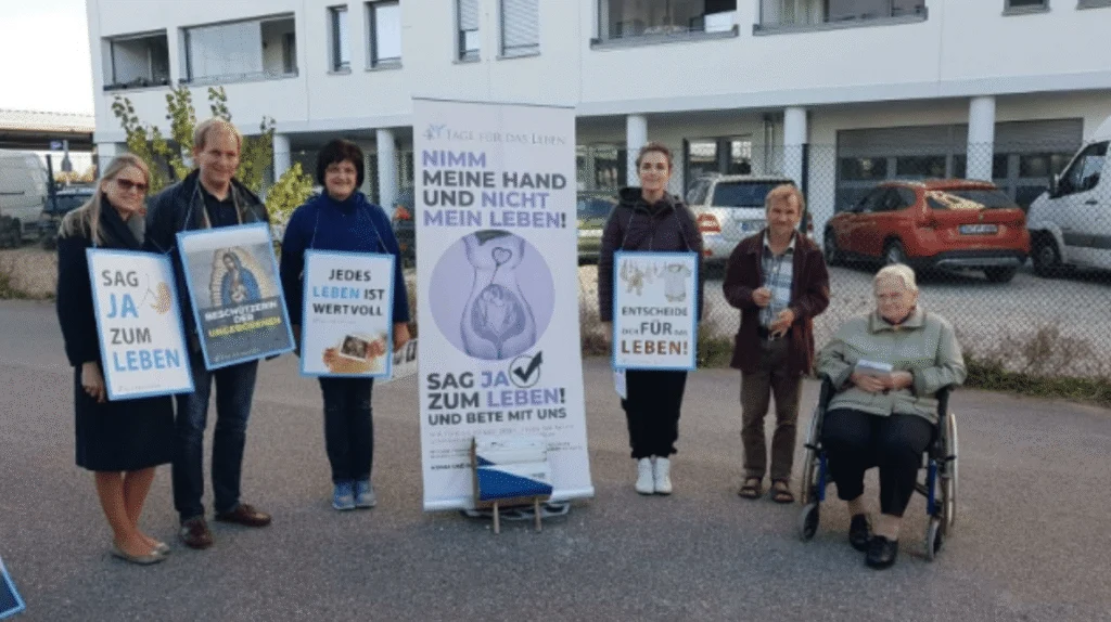 Un tribunal Allemand donne raison à un groupe de prière pro-vie