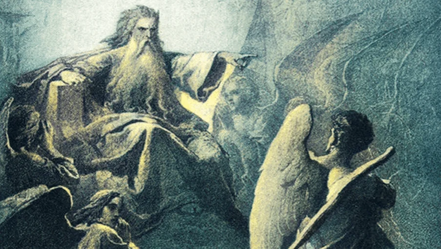 La chute de Lucifer du Royaume de Dieu